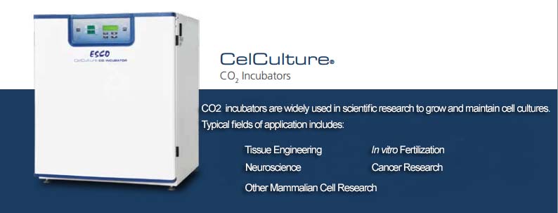 CelCulture CO2 Incubators Cell Culture Applications